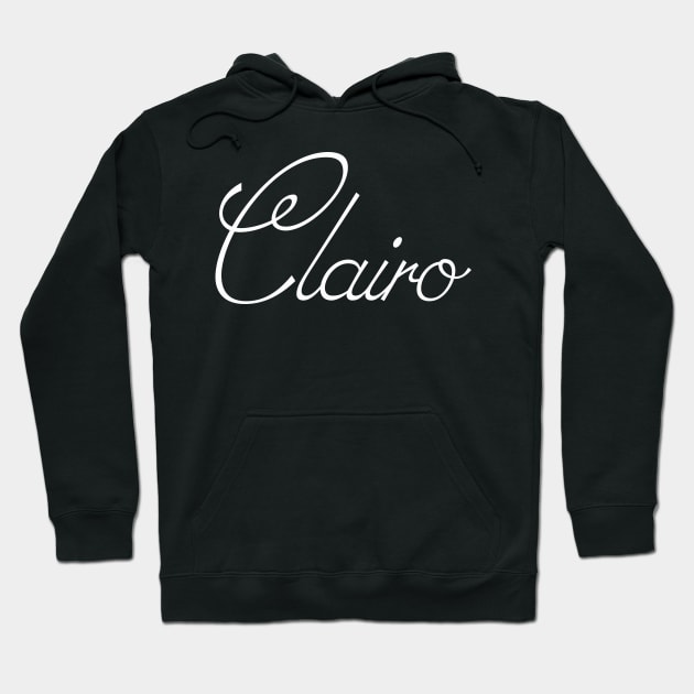 Clairo Merch Clairo Logo Hoodie by Thomas-Mc